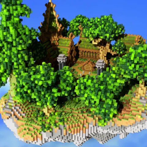 🌴 Simple Hub Island