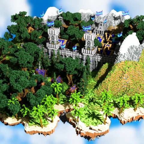 🏰 Fortress SkyBlock
